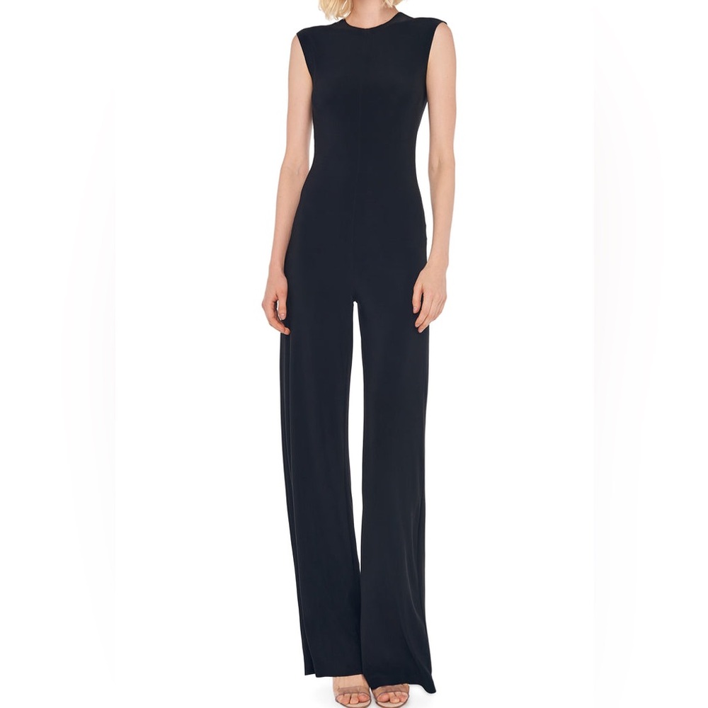 Norma Kamali Sleeveless Jumpsuit Black